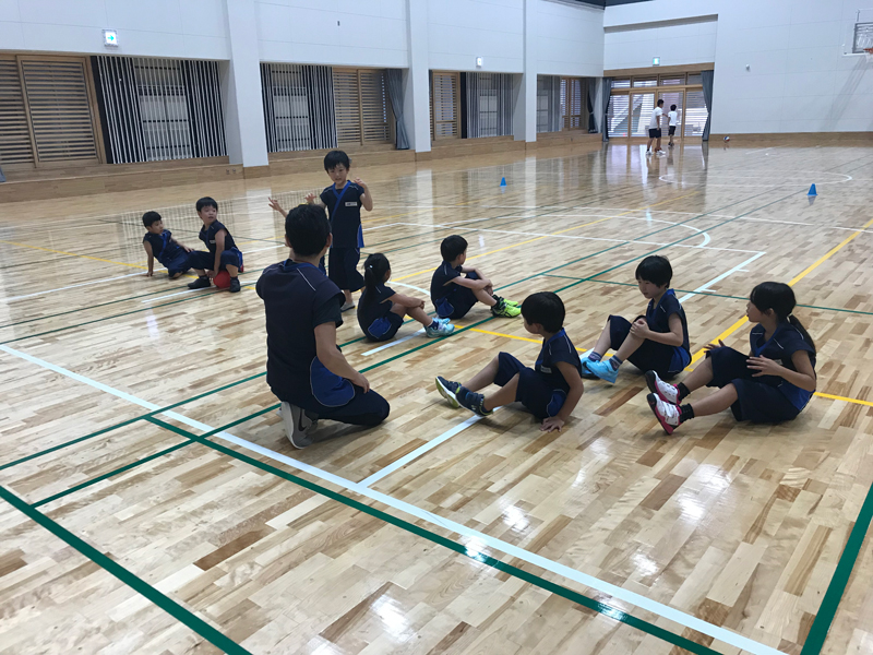 久留米運動教室の小学生クラスの様子です。