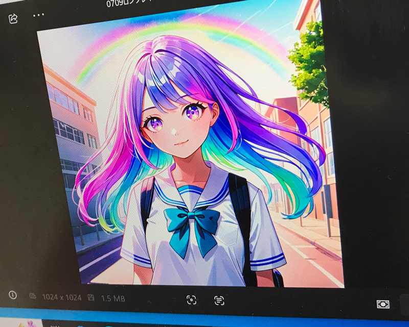 画像生成AIにて作成した作品